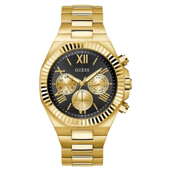 GUESS Equity GW0703G5 Multifunction Gold Stainless Steel Bracelet