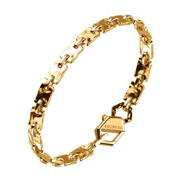 BIKKEMBERGS Bracelet | Diamonds Gold Stainless Steel HAB06GG
