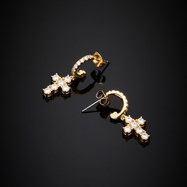 CHIARA FERRAGNI Earring Cuoricino Neon Crystals | Gold Metal J19AWD04