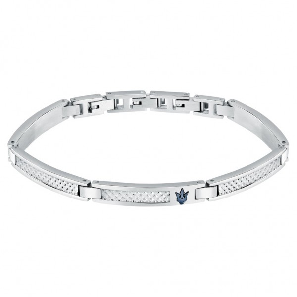 MASERATI Bracelet JM423AVD21 | Silver Stainless Steel
