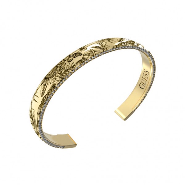 GUESS Bracelet Mompracem Zircons | Gold Stainless Steel JUBB04125JWYGBKL