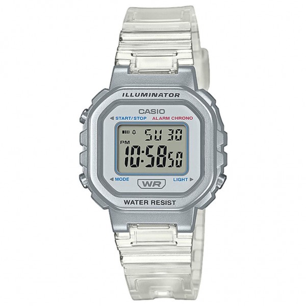 CASIO Collection LA-20WHS-7AEF Transparent Rubber Strap