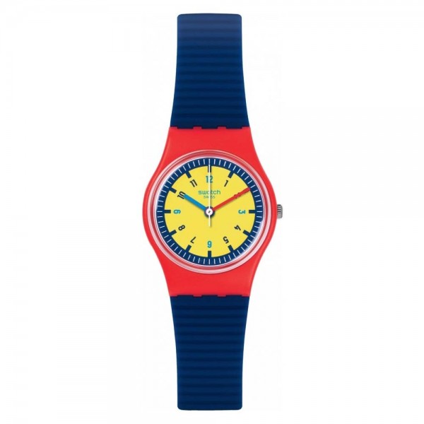 SWATCH Bambino LR131 Blue Silicone Strap