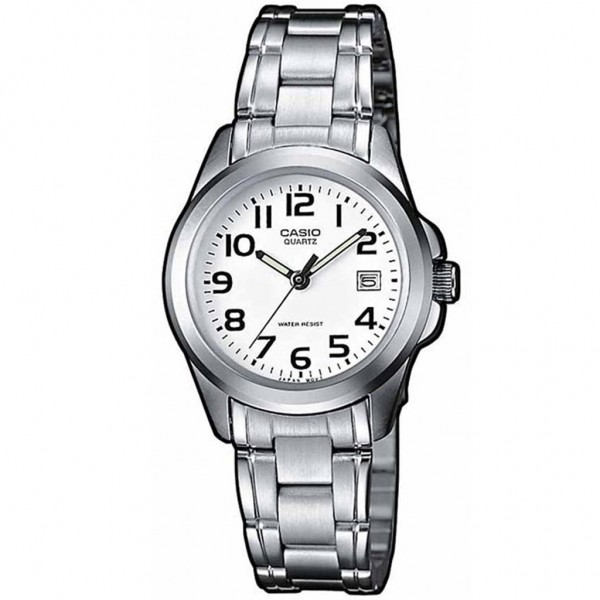 CASIO Collection LTP-1259PD-7BEF Silver Stainless Steel Bracelet