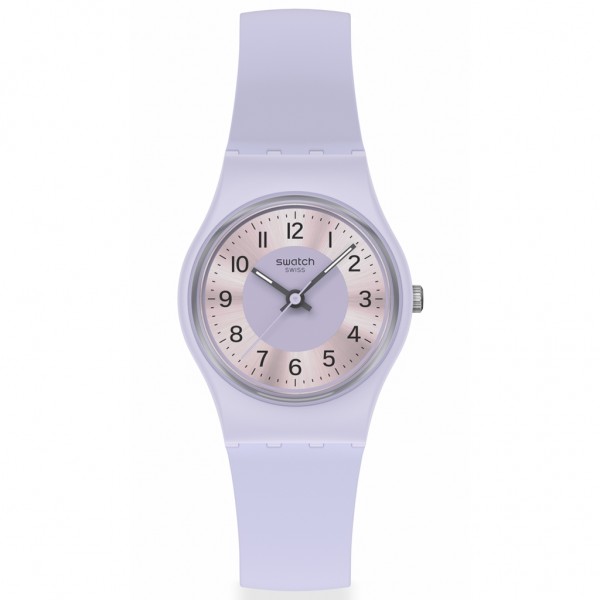 SWATCH Lilac Lightness LV121 Lilac Silicone Strap