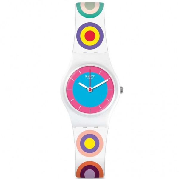 SWATCH Girling LW153 Multicolor Silicone Strap