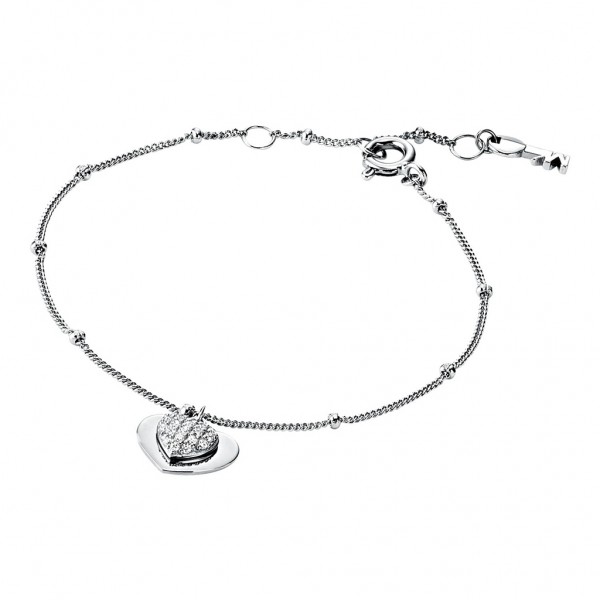 MICHAEL KORS Bracelet Premium Love Zircons | Silver Plated MKC1118AN040