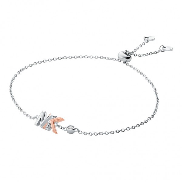 MICHAEL KORS Bracelet Premium Zircons | Two Tone Silver Plated MKC1534AN931