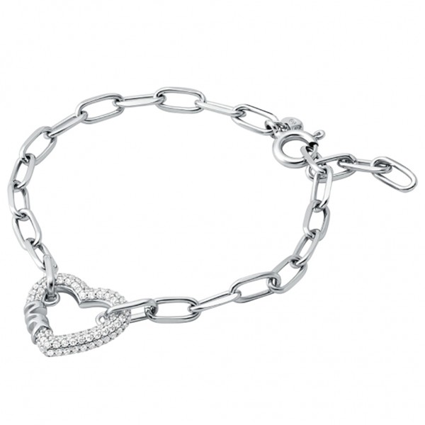 MICHAEL KORS Bracelet Premium Kors Love Sterling  Zircons | Silver Plated MKC1648CZ040