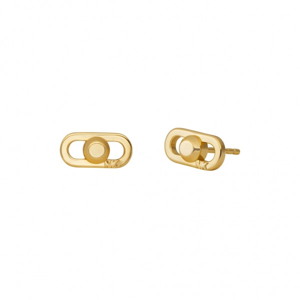 MICHAEL KORS Earring Astor Link | Gold Plated 14K MKC171200710