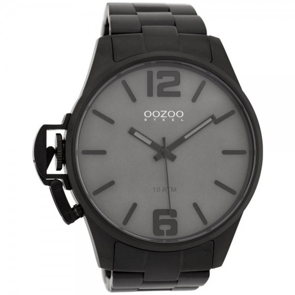 OOZOO Steel OSGR18 Black Stainless Steel Bracelet