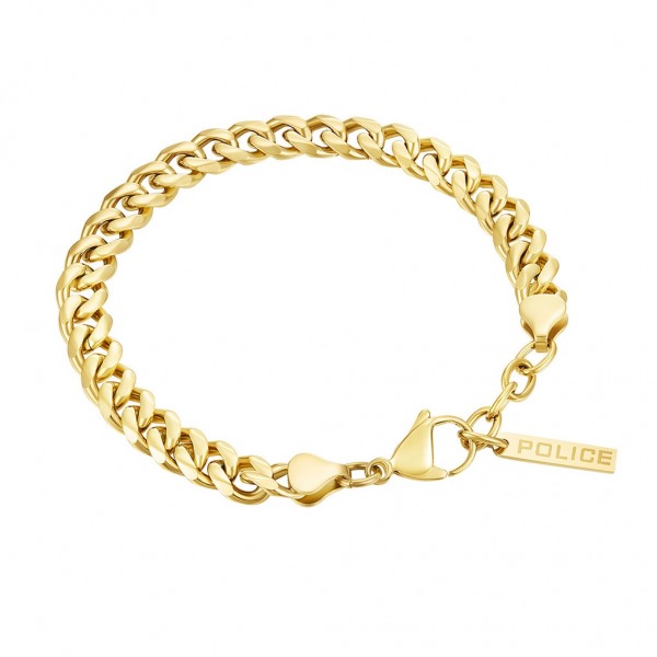 POLICE Bracelet Long Lasting | Gold Stainless Steel PEAGB0006604