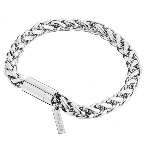 POLICE Bracelet Temptation | Silver Stainless Steel PJ.25135BSS/01-S