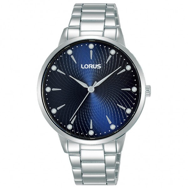 LORUS Classic RG229TX-9 Crystals Silver Stainless Steel Bracelet
