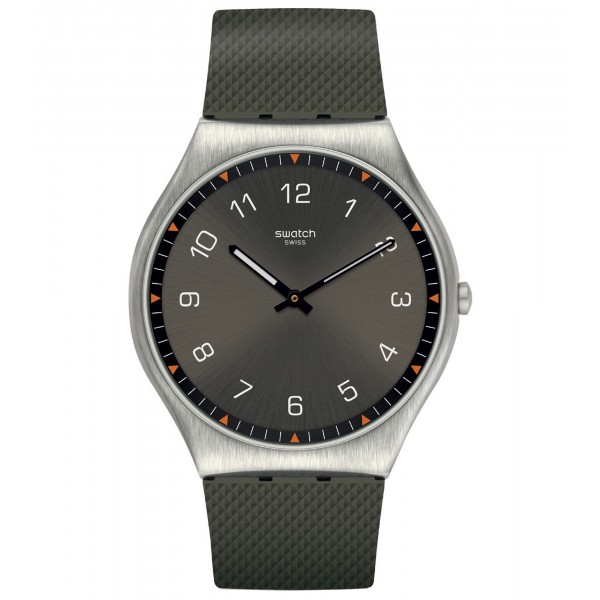 SWATCH Skinearth SS07S103 Khaki Rubber Strap