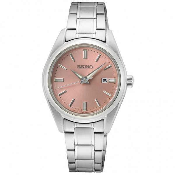 SEIKO Essentials SUR529P1 Silver Stainless Steel Bracelet