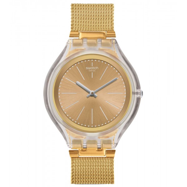 SWATCH Skinmajdou SVUK101M Gold Stainless Steel Bracelet