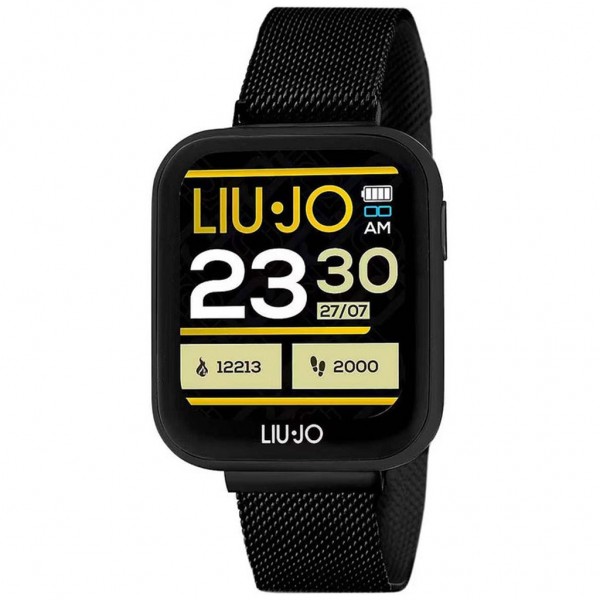 LIU JO Smartwatch Voice SWLJ052 Black Stainless Steel Bracelet