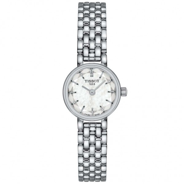 TISSOT T-Lady Lovely Round Silver Stainless Steel Bracelet T1400091111100