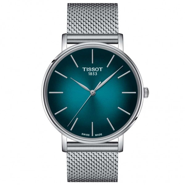 TISSOT T-Classic Everytime Gent Silver Stainless Steel Bracelet T1434101109100