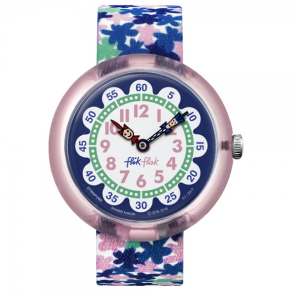 FLIK FLAK London Flower ZFBNP080 Multicolor Fabric Strap