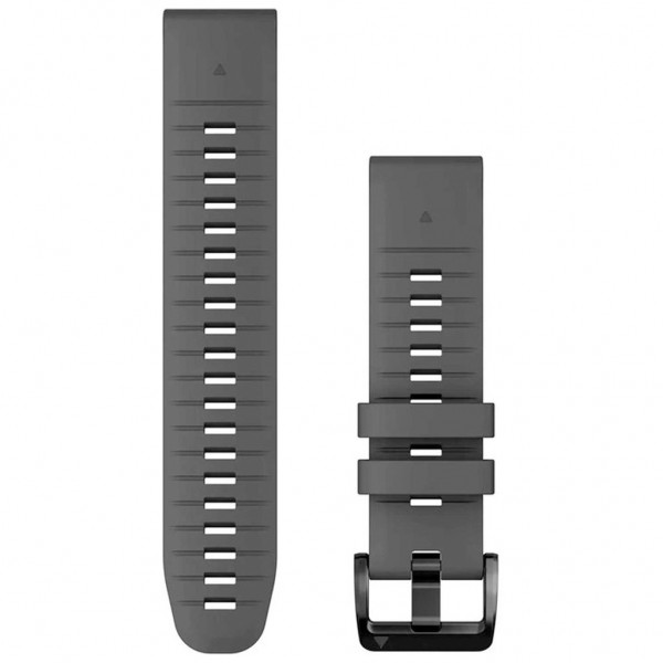 GARMIN Watch Bands QuickFit 22mm Graphite Silicone Band 010-13280-09