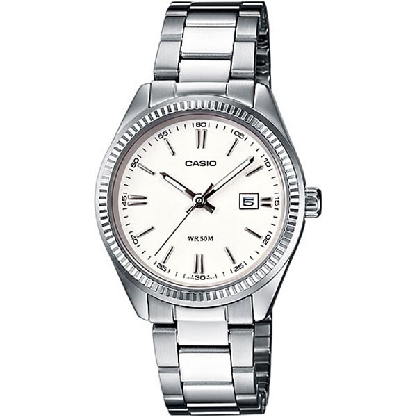 CASIO Collection LTP-1302PD-7A1VEF Silver Stainless Steel Bracelet