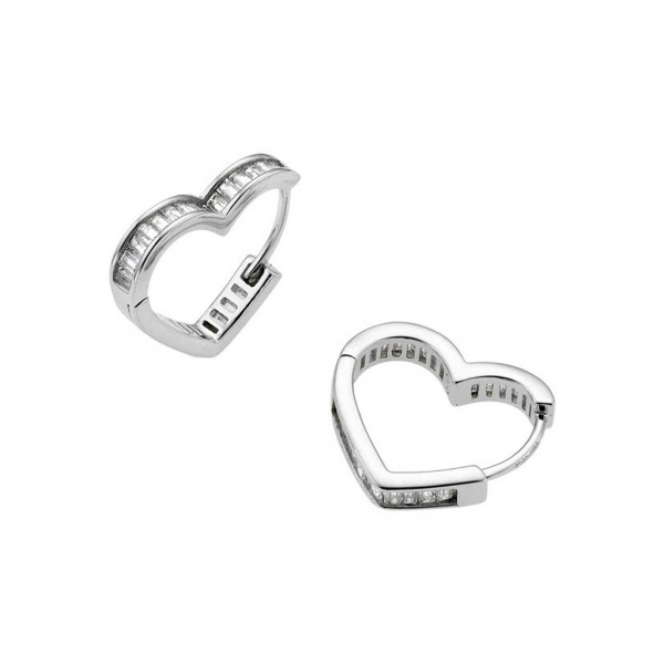 BREEZE Earring Zircons | Silver 925° Silver Plated 213010.4