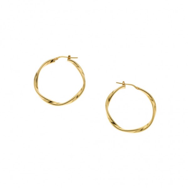 BREEZE Earring | Silver 925° Gold Plated 213018.1