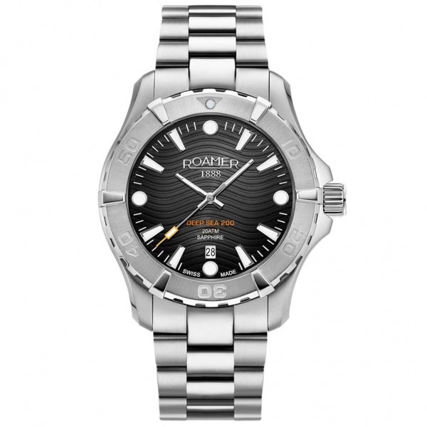 ROAMER Deep Sea 860833-41-55-70 Silver Stainless Steel Bracelet