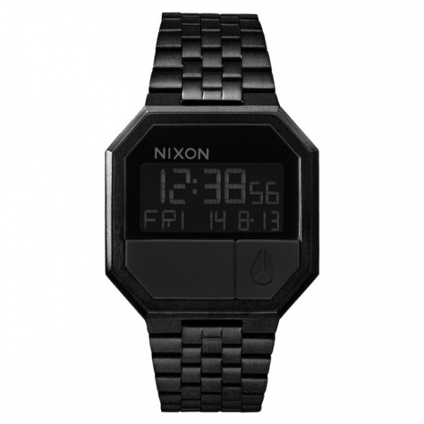 NIXON Re-Run A158-001-00 Black Stainless Steel Bracelet