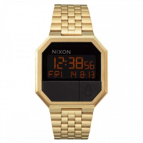 NIXON Re-Run A158-502-00 Gold Stainless Steel Bracelet