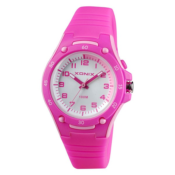 XONIX  Kids AAI-003 Fuchsia Rubber Strap