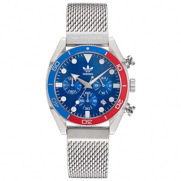 ADIDAS Edition Two AOFH22500 Chrono Silver Stainless Steel Bracelet