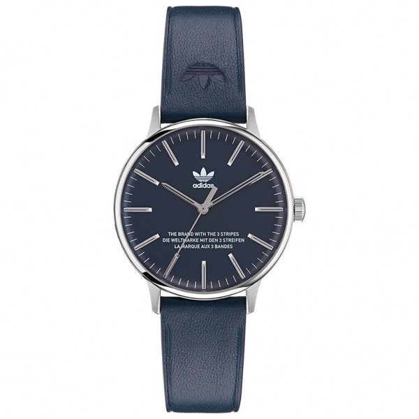 ADIDAS Code One AOSY22529 Blue Leather Strap