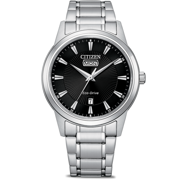 CITIZEN Eco-Drive AW0100-86E Silver Stainless Steel Bracelet