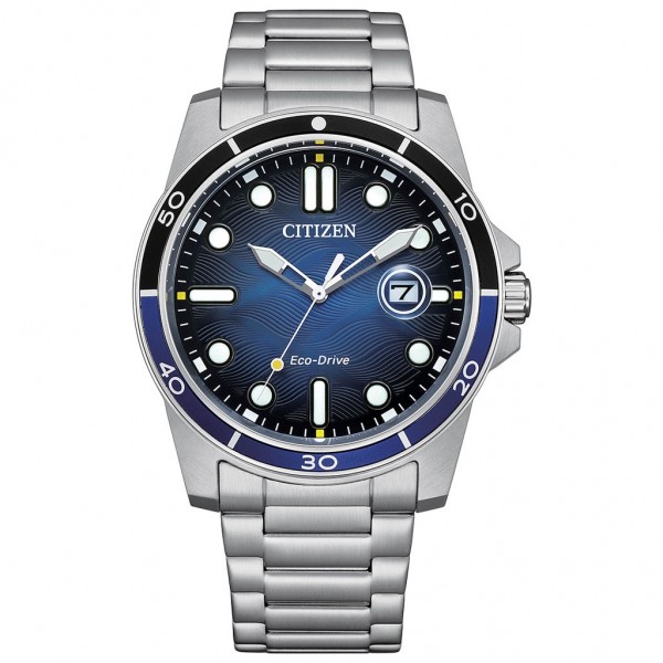CITIZEN Eco-Drive AW1810-85L Silver Stainless Steel Bracelet