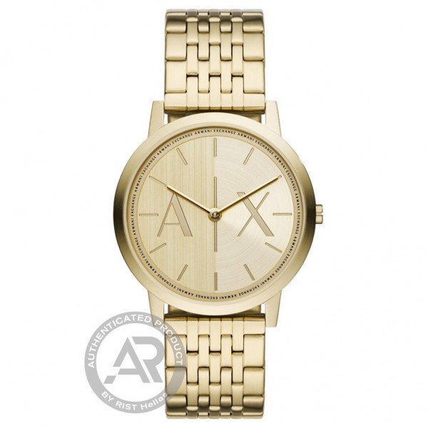 ARMANI EXCHANGE Dale AX2871 Gold Stainless Steel Bracelet