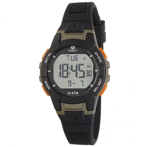 MAREA Kids B25165-3 Black Rubber Strap