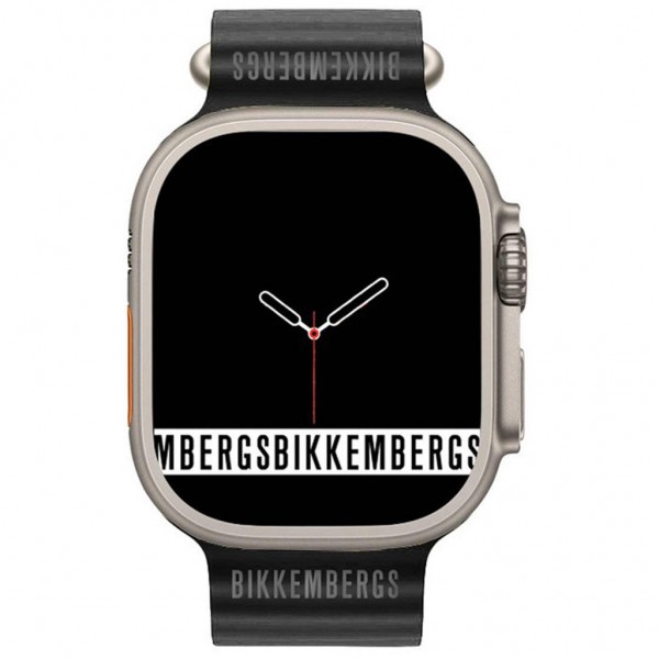 BIKKEMBERGS Smartwatch Big BK11-1 Black Silicone Strap