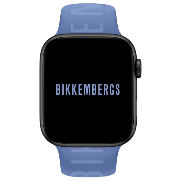 BIKKEMBERGS Smartwatch Medium BK35 Blue Silicone Strap