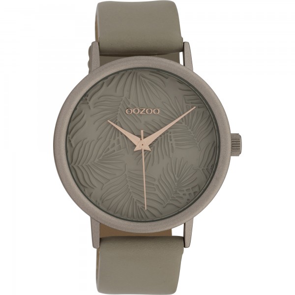 OOZOO Timepieces C10082 Brown Leather Strap