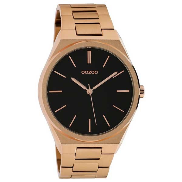 OOZOO Timepieces C10338 Rose Gold Stainless Steel Bracelet