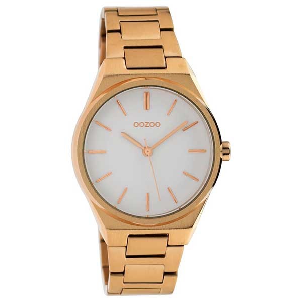 OOZOO Timepieces C10343 Rose Gold Stainless Steel Bracelet