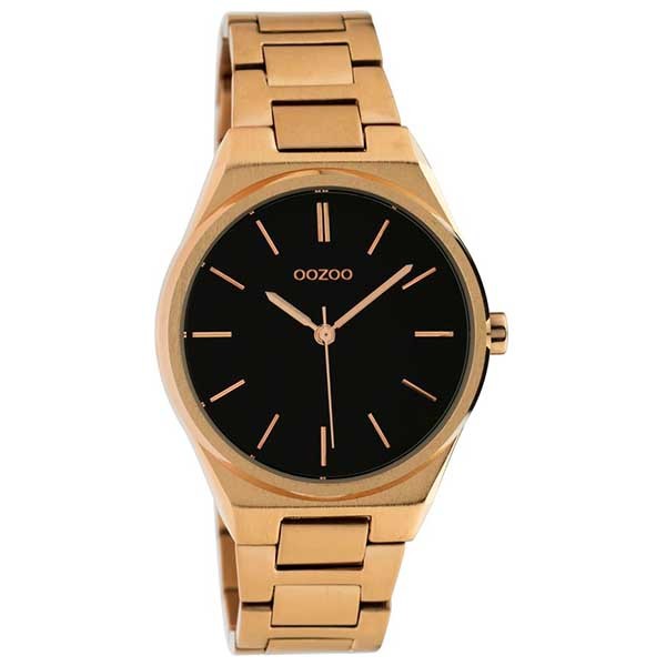 OOZOO Timepieces C10344 Rose Gold Stainless Steel Bracelet