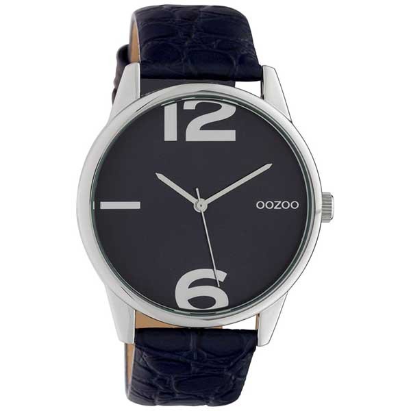 OOZOO Timepieces C10377 Blue Leather Strap
