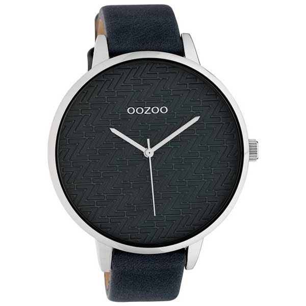 OOZOO Timepieces C10409 Grey Leather Strap