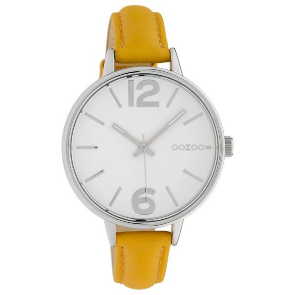OOZOO Timepieces C10455 Yellow Leather Strap