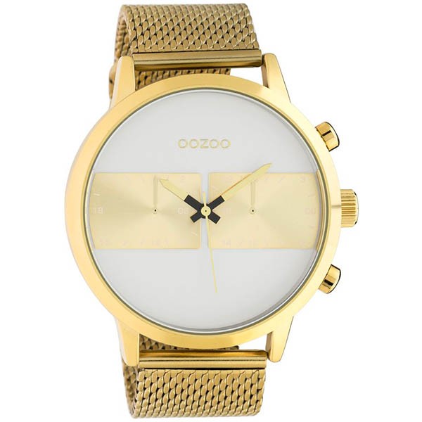 OOZOO Timepieces C10510 Gold Stainless Steel Bracelet