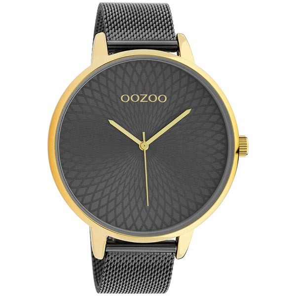 OOZOO Timepieces C10554 Grey Stainless Steel Bracelet